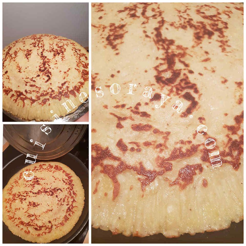 Galette de pomme de terre farcis au jambon de dinde-fromage