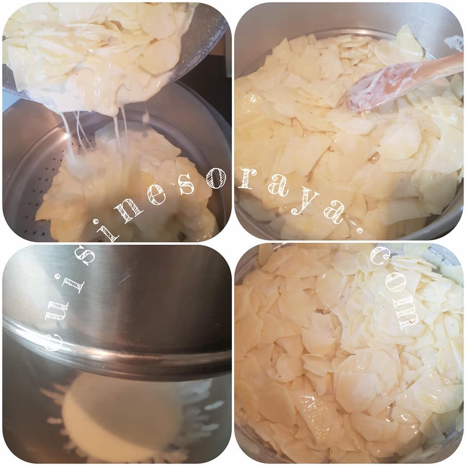 Quiche façon gratin dauphinois