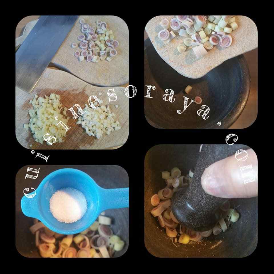 Poulet au four à la citronnelle en crapaudine