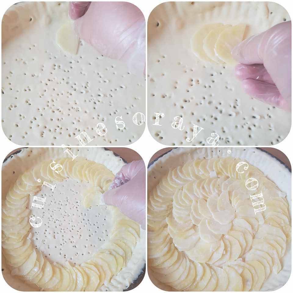 Quiche façon gratin dauphinois