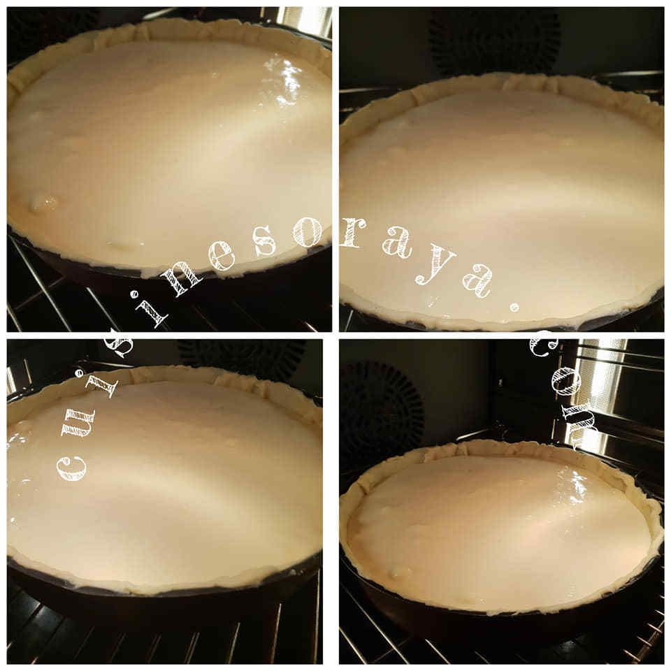Tarte fromage blanc framboises
