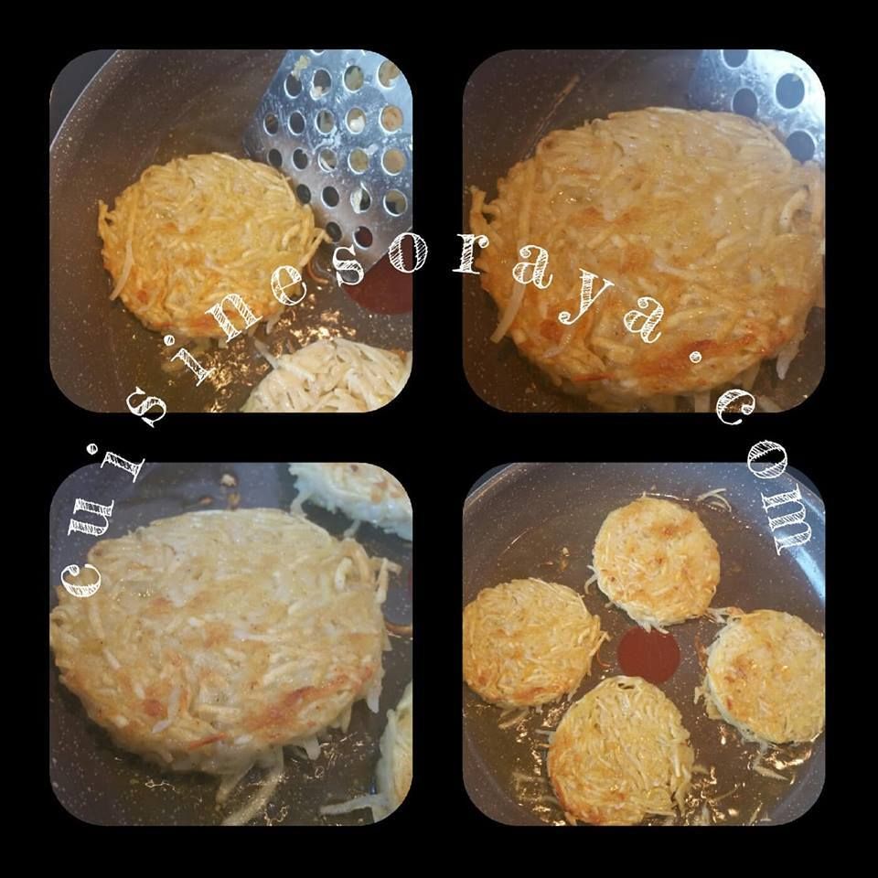 Galette de pommes de terre à la poêle