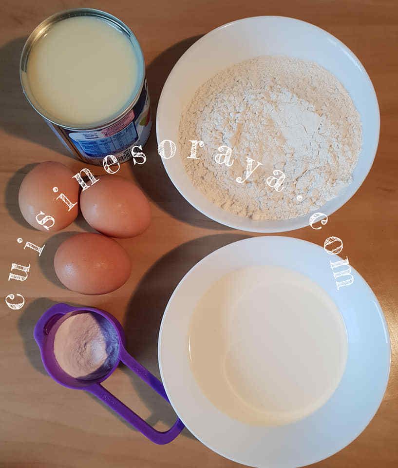 Moelleux au lait concentré sucré