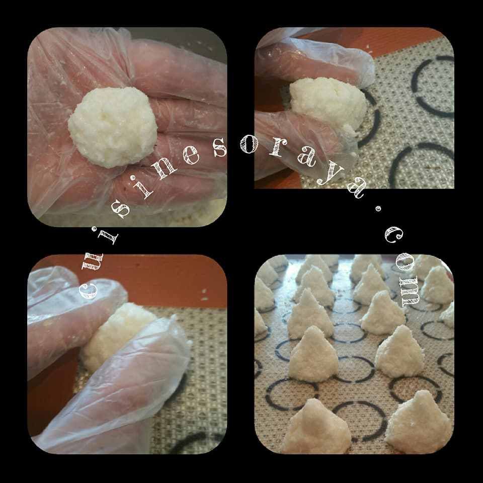Congolais à la noix de coco