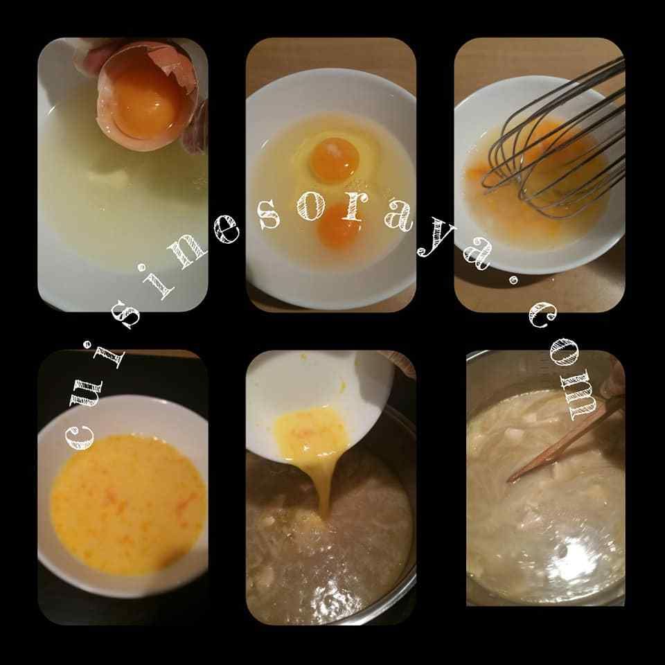 Soupe Avgolemono / Soupe au poulet grecque