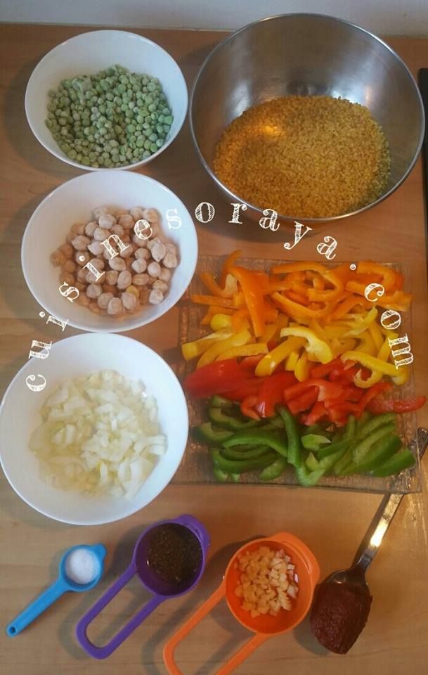 Boulgour aux lègumes