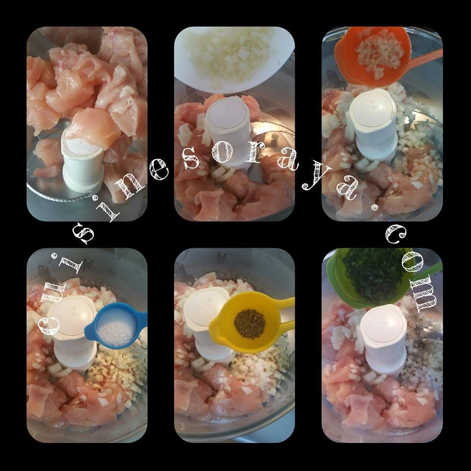 Steak de poulet farci au fromage