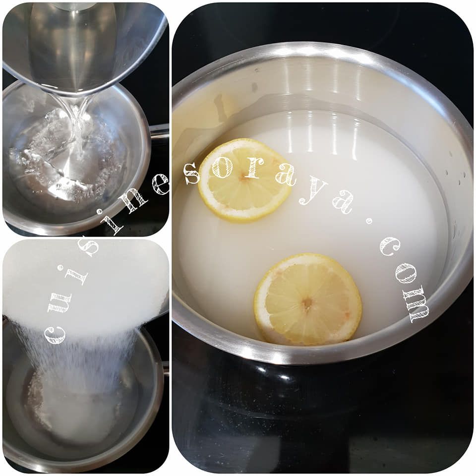 Gâteau semoule à l'orange