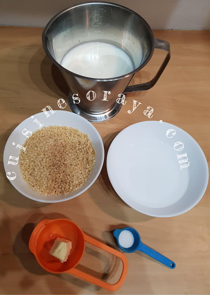 Petits plombs au lait - Aych au Lait - Mhamsa bel hlib