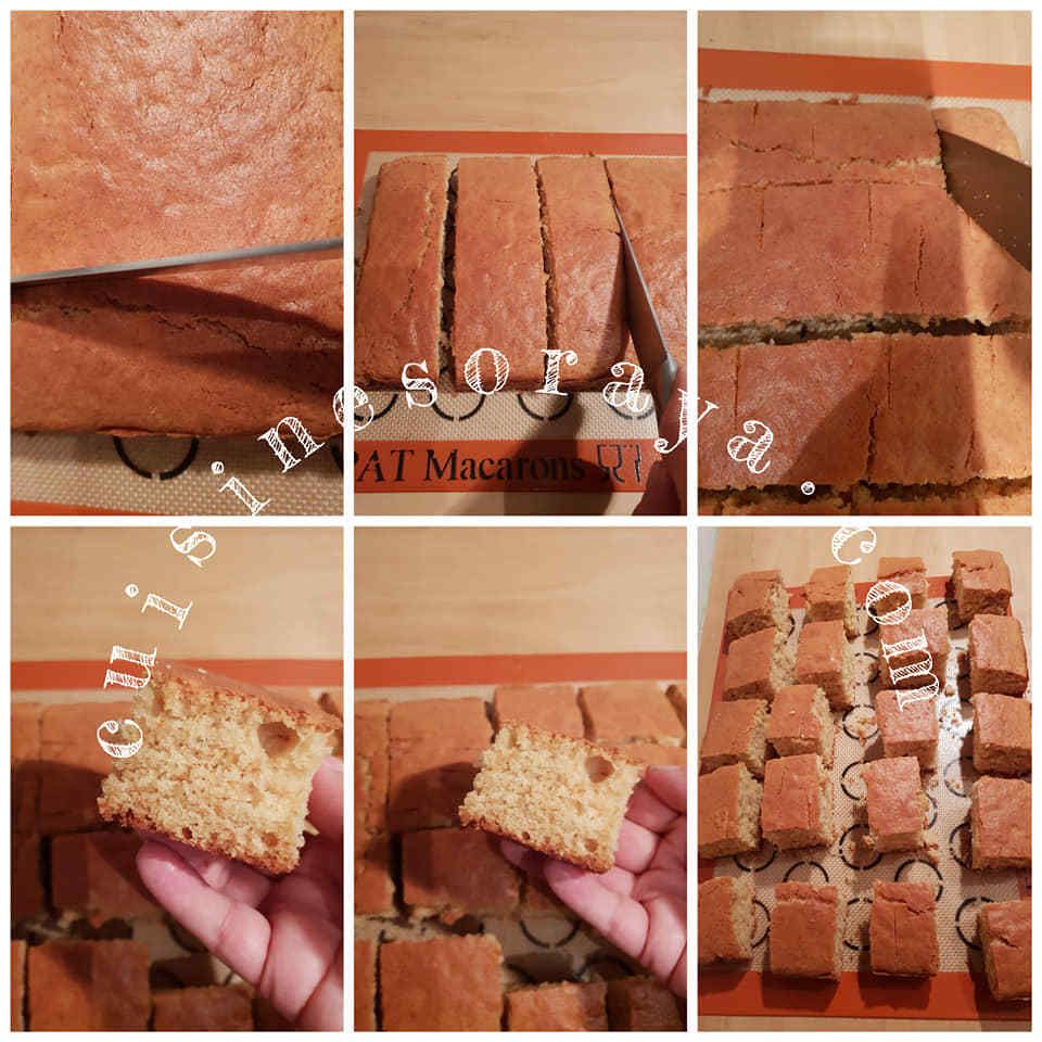 Lamingtons traditionnel Autralien