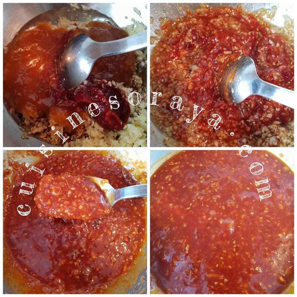 Poitrine d'agneau grillé fondante sauce aigre douce piquante