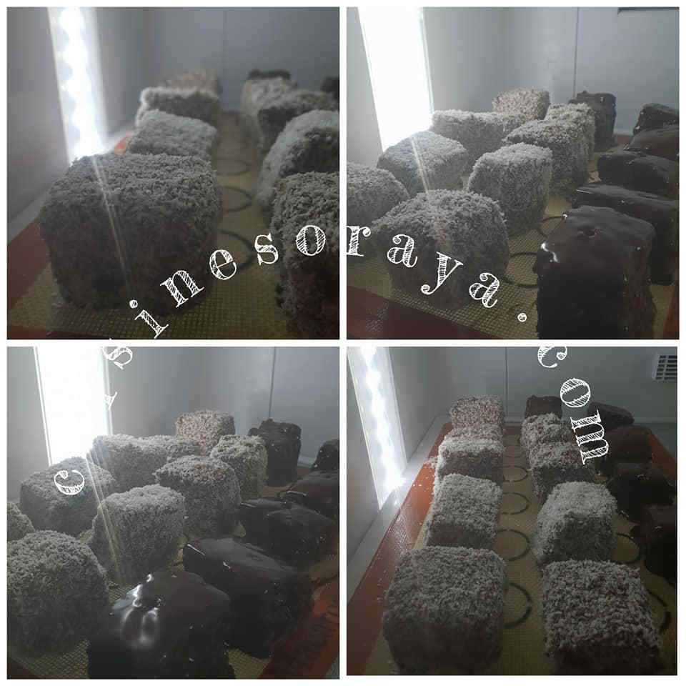 Lamingtons traditionnel Autralien