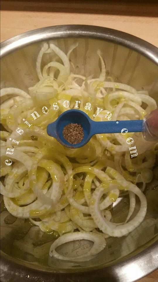 Salade de fenouil au fromage