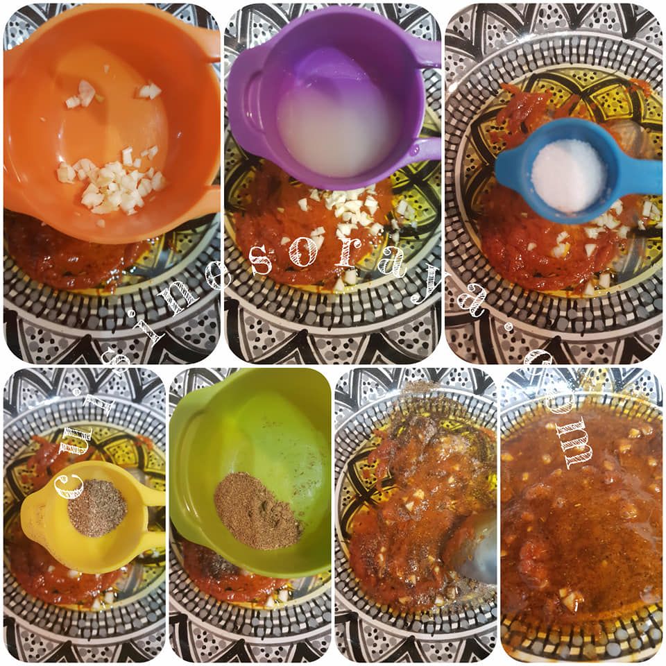 Salade de pomme de terre à la tunisienne