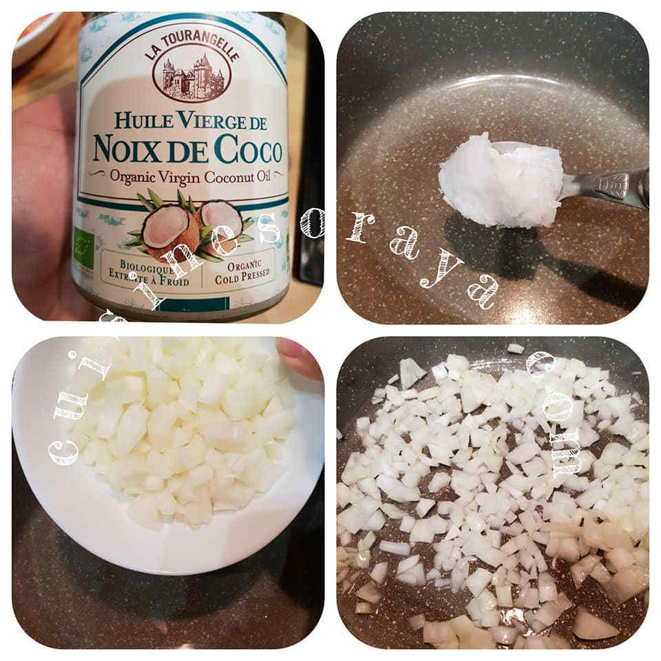 Curry de lentilles vertes aux épinards