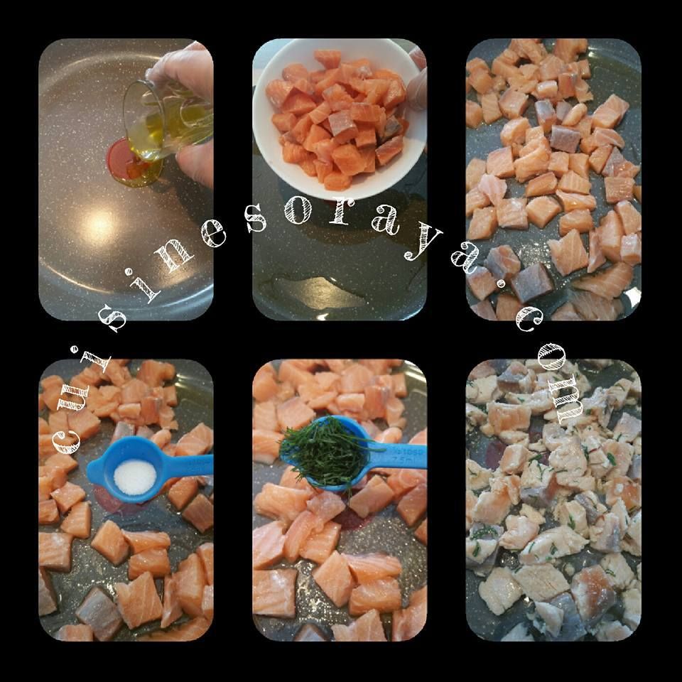 Gratin pommes de terre, saumon, épinards