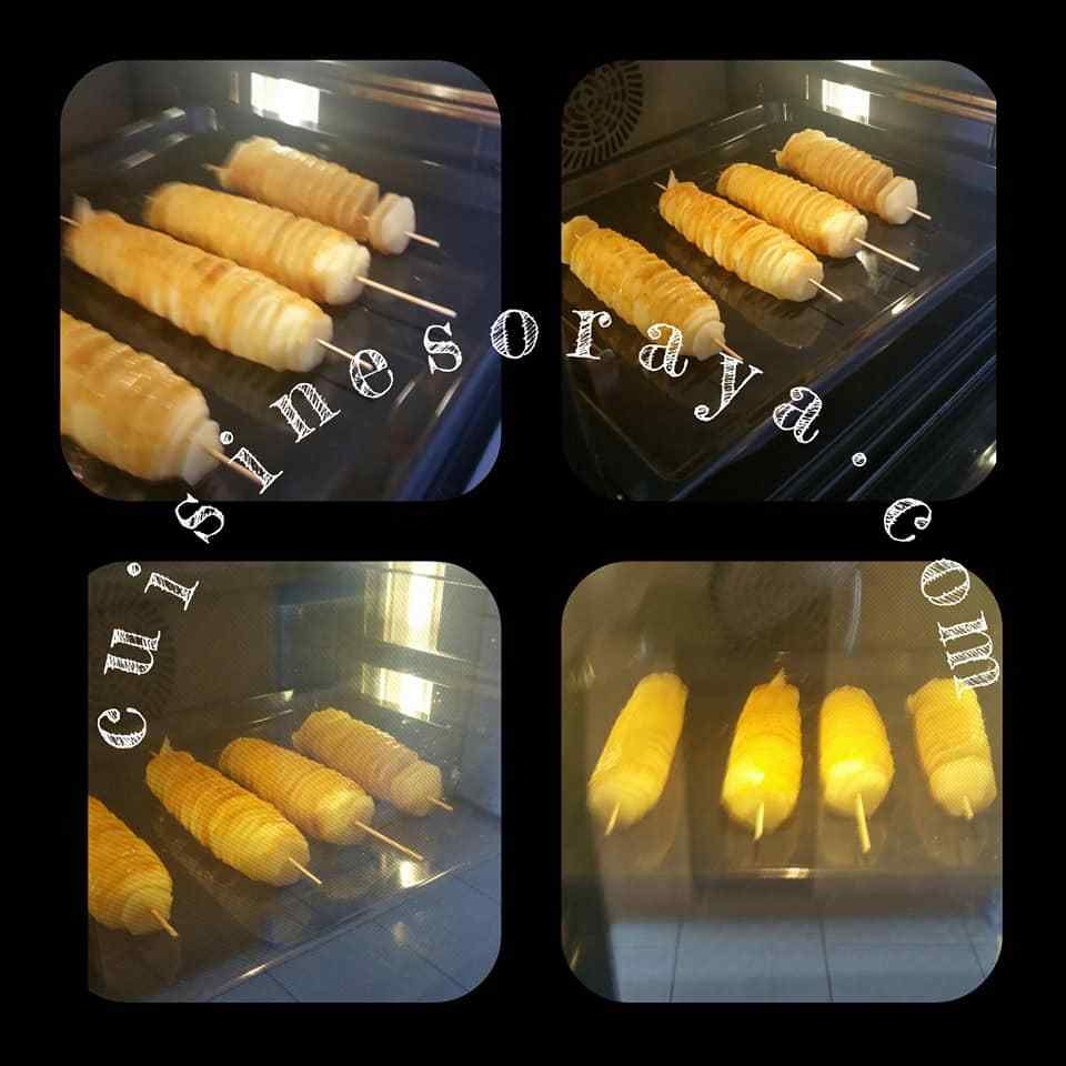 Pommes de terres spirales