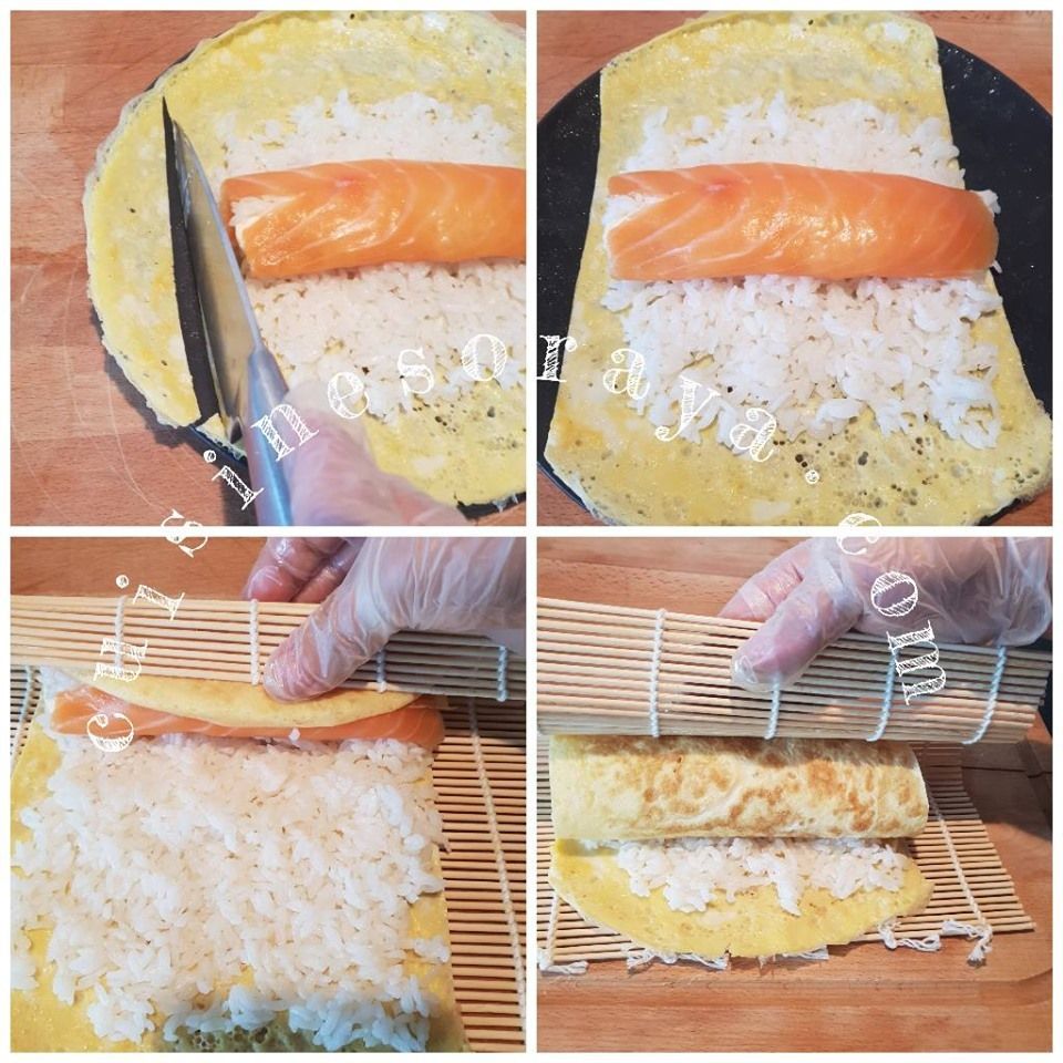 Sushi simple ou enrobé de fromage - Makis avec ou sans algue - california roll