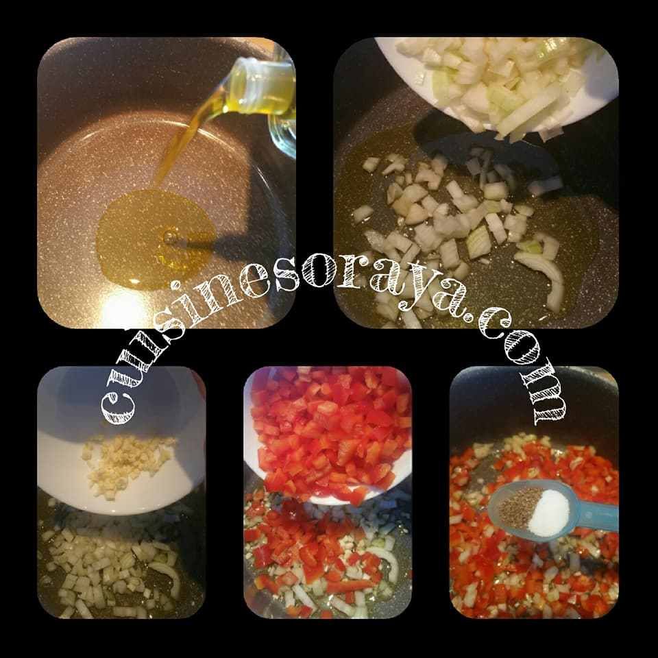 boulgour et trio de quinoa aux légumes