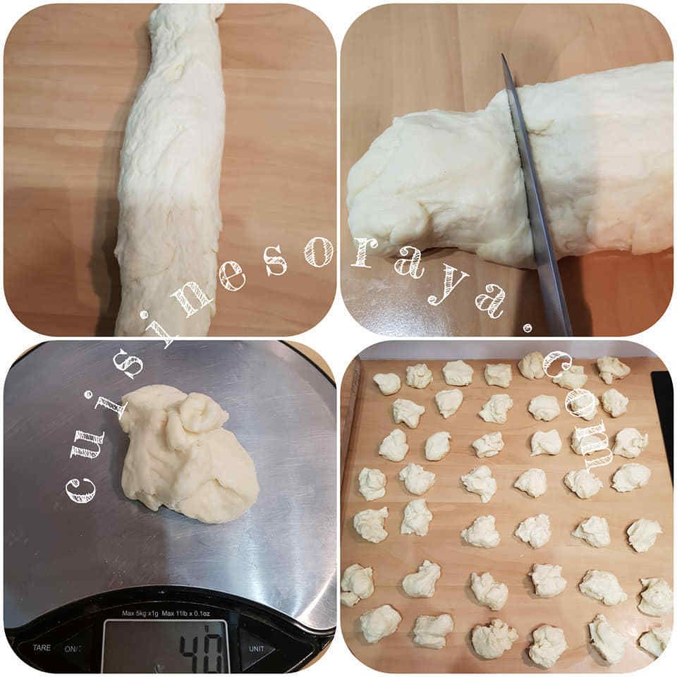 Pains navette et différentes garnitures