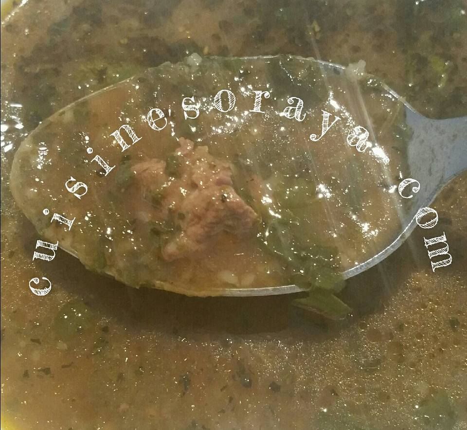 Chorba blé vert concassé - Chorba frik
