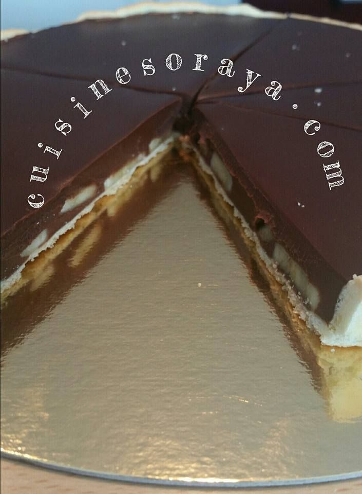 Tarte choco - banane
