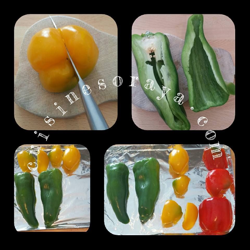 Salade de poivrons grillés