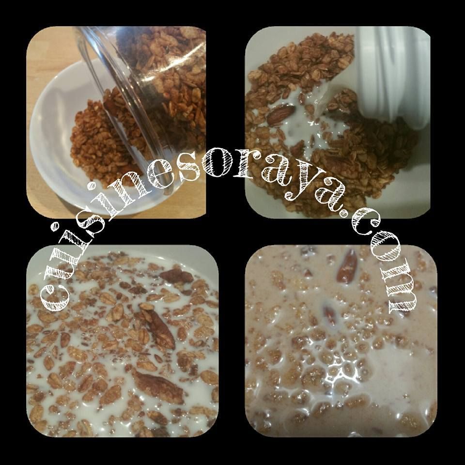 Muesli complet aux fruits secs, graines et chocolat