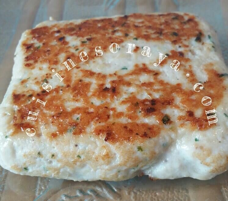 Steak de poulet farci au fromage