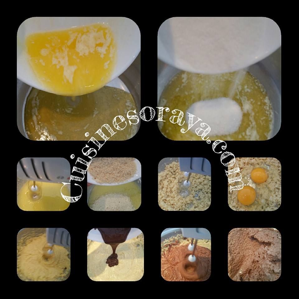 Galette poire-chocolat