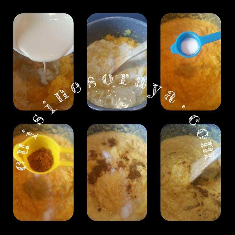 Purée de potiron - pomme de terre au curry