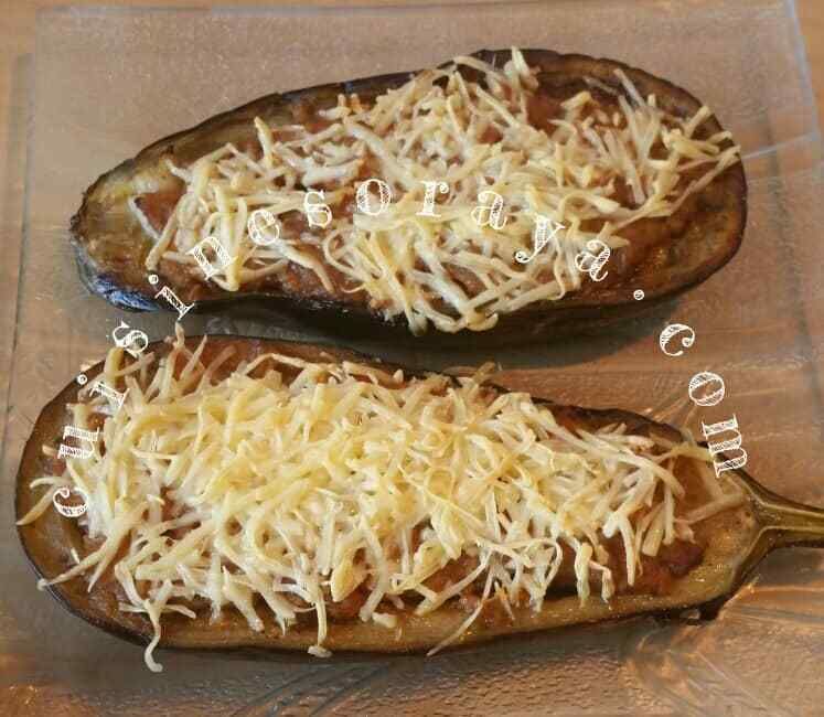 Aubergine à la sauce bolognaise