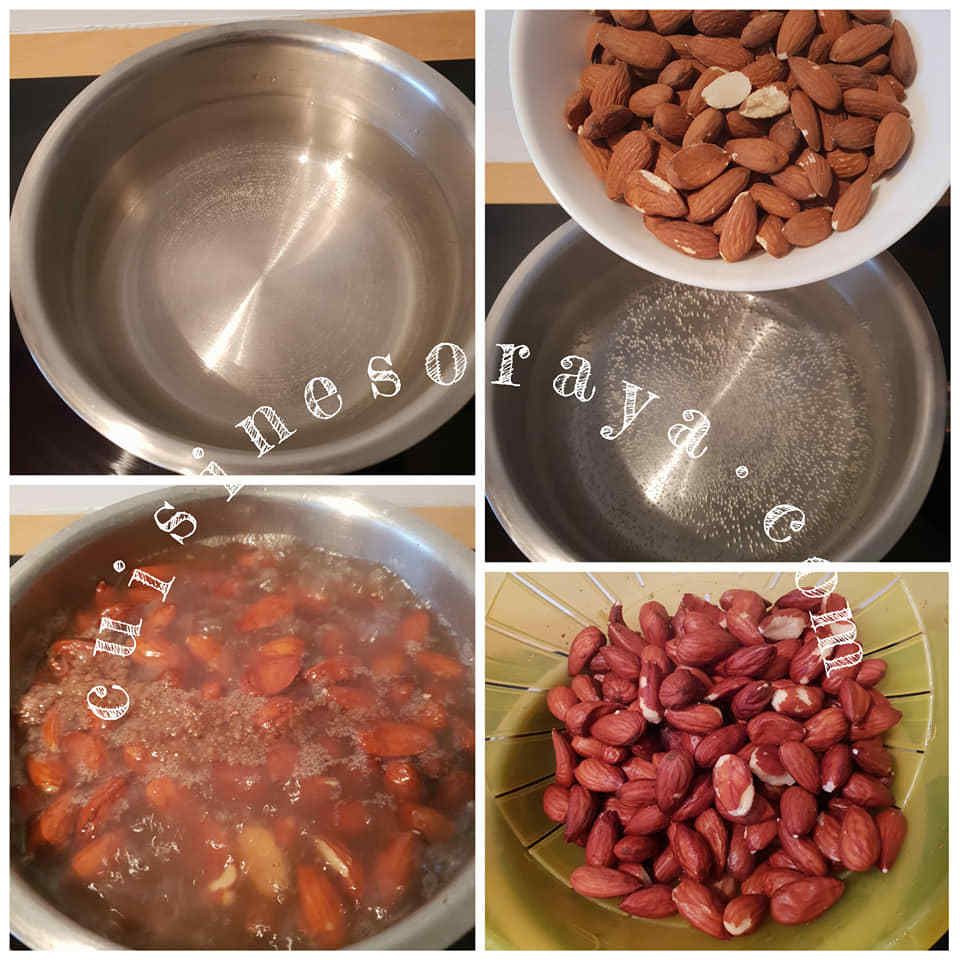 Tajine viande aux pruneaux, abricots et amandes