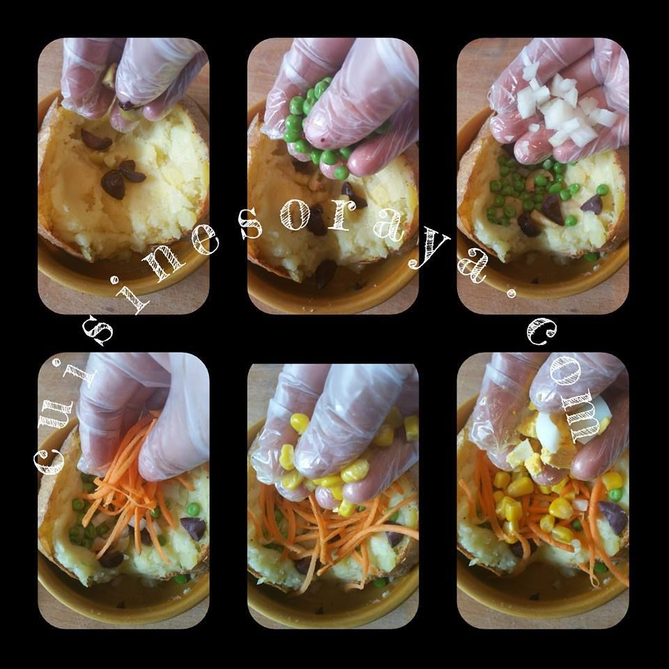 Pommes de terre farcies - Kumpir