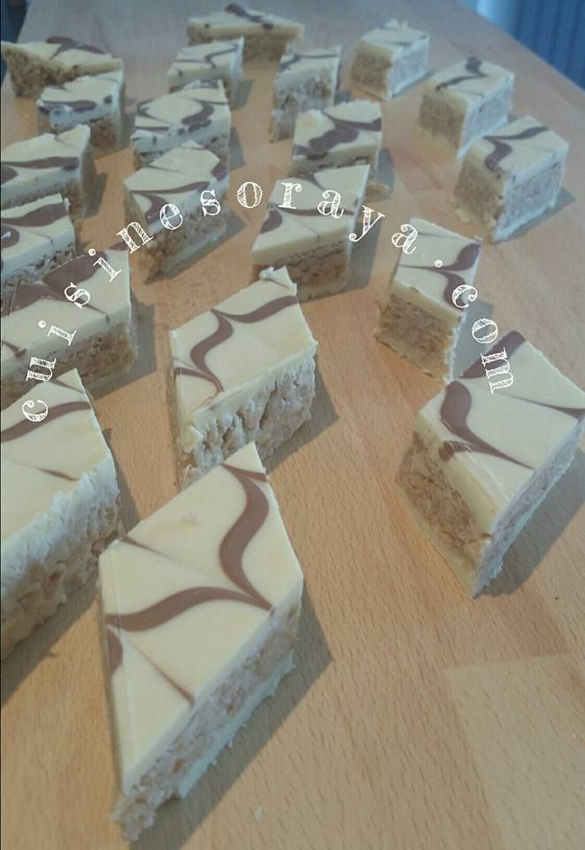 Zelliges aux cacahuètes - Gourmandises aux cacahuètes et chocolat