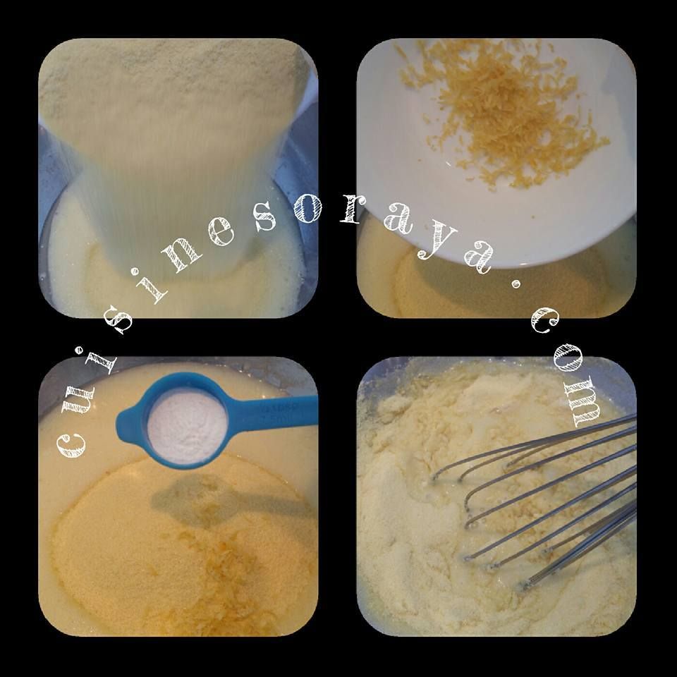 Basboussa à la crème