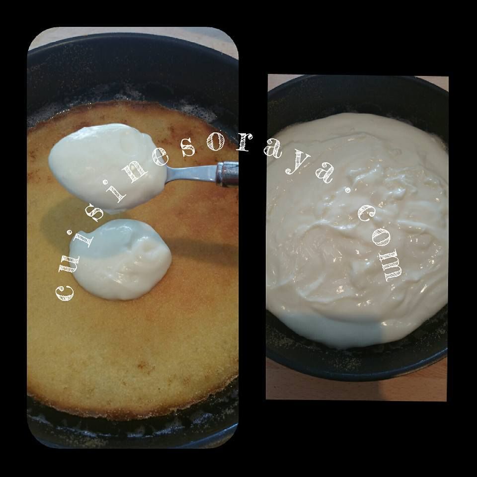 Basboussa à la crème