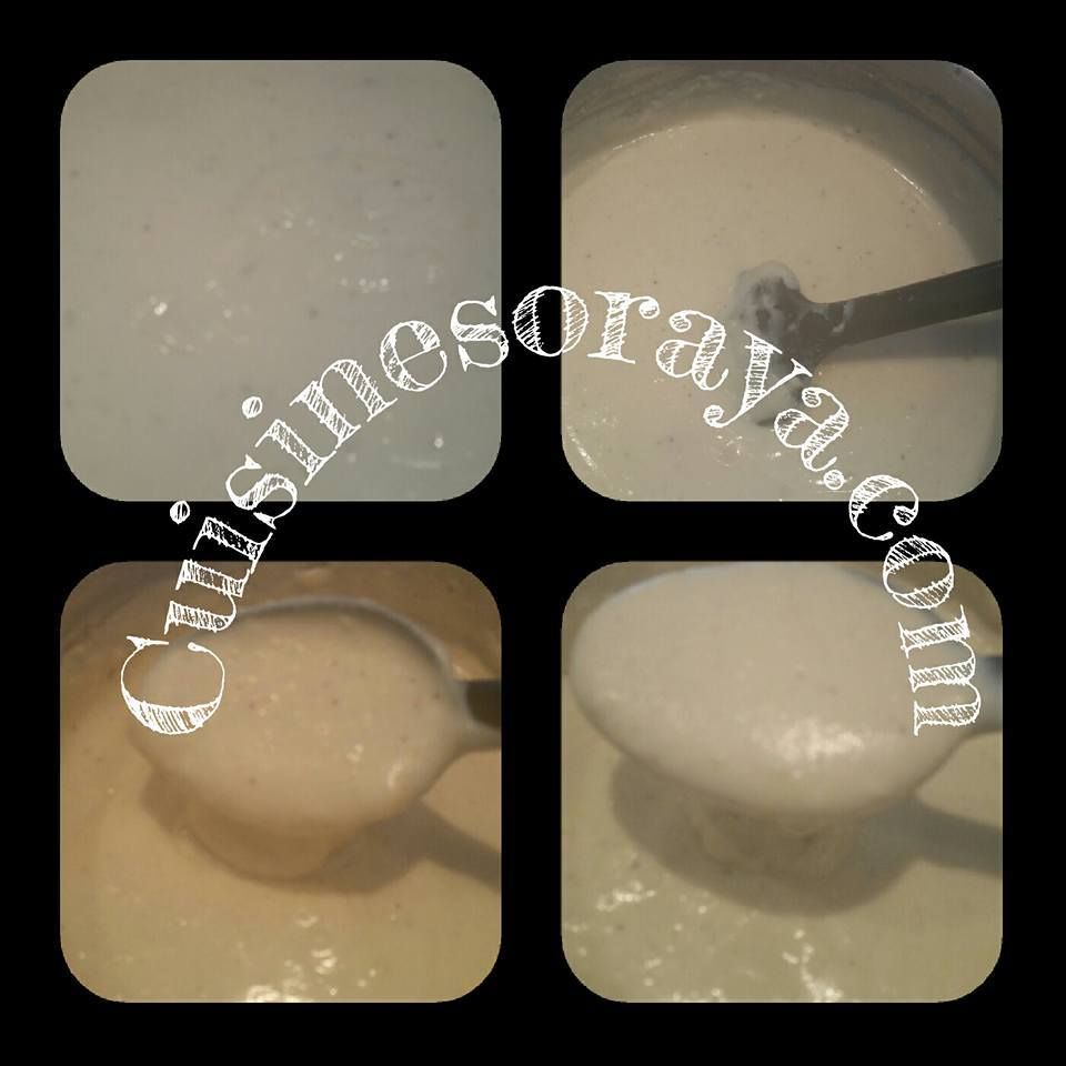 Sauce béchamel.