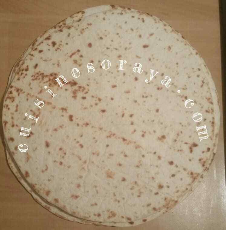 Bol tortillas croquante avec sa salade mexicaine
