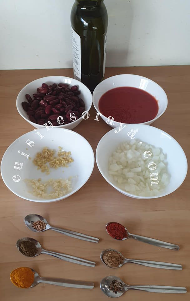 Rajma - Haricots rouge indiens