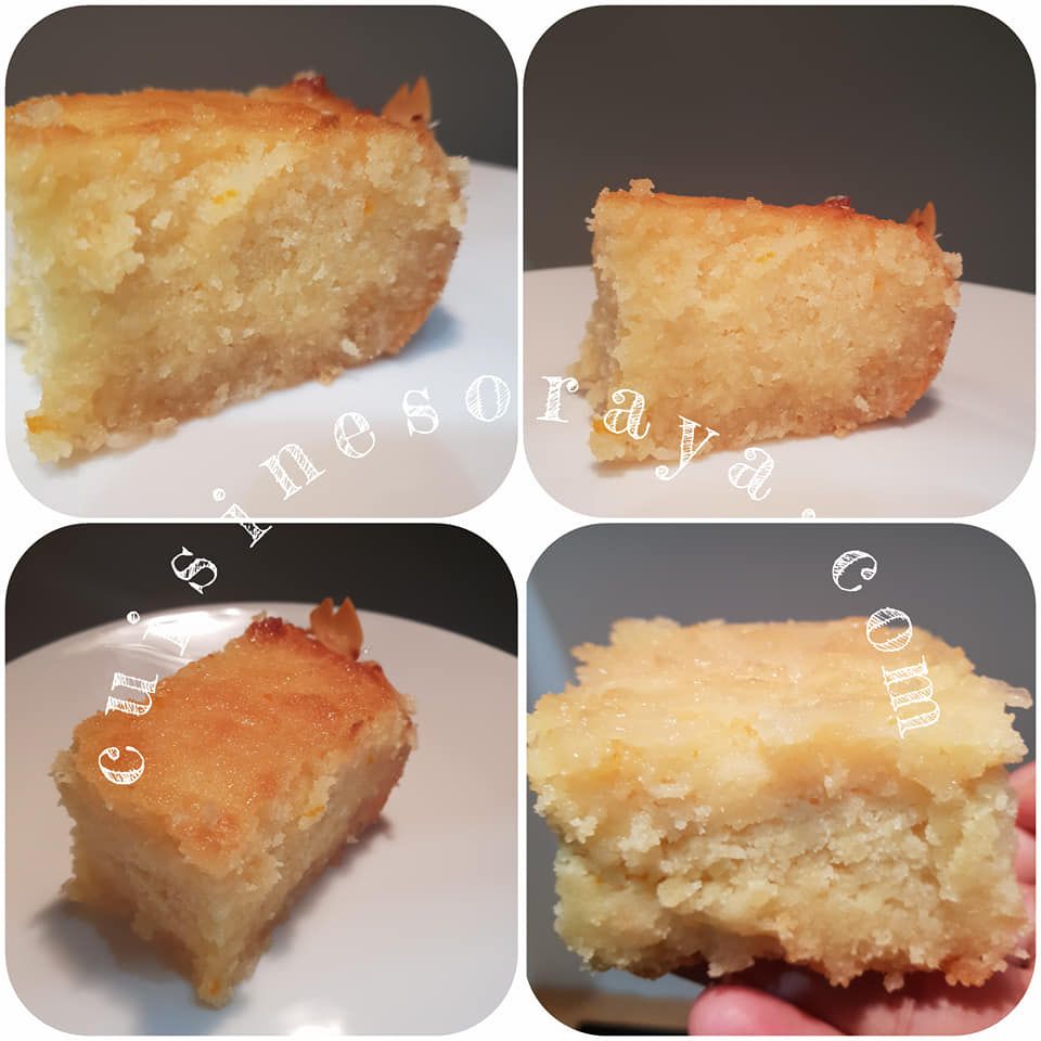 Gâteau semoule à l'orange