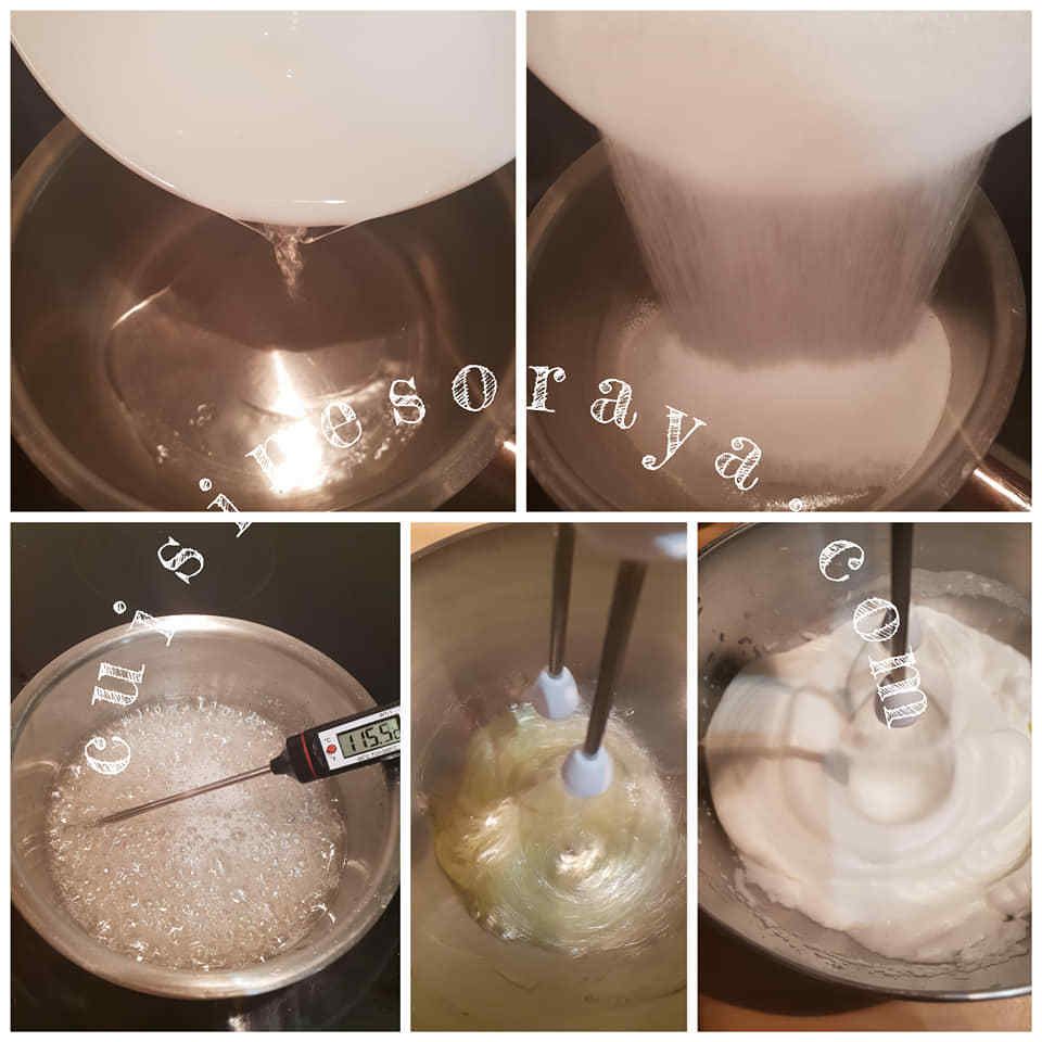Gâteau pêcher mignon