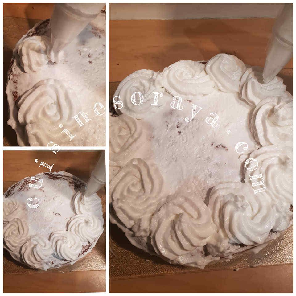 Gâteau pêcher mignon