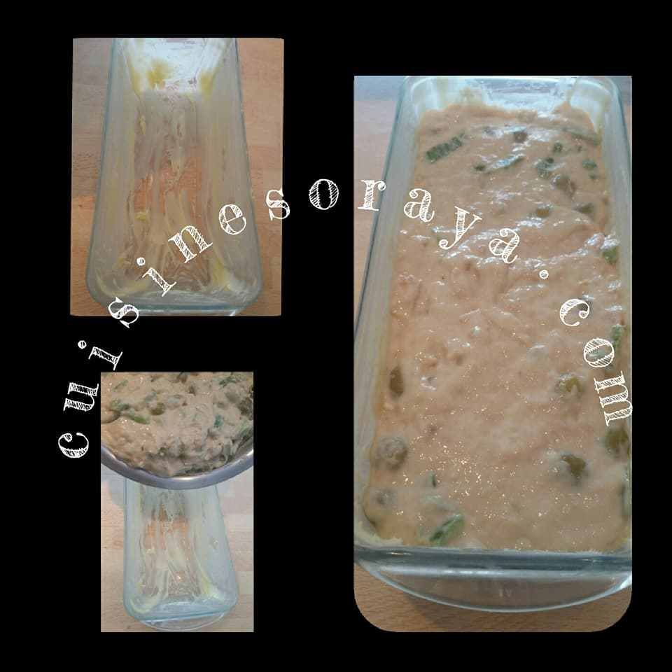 Cake au thon et aux olives