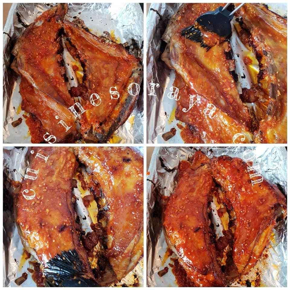 Poitrine d'agneau grillé fondante sauce aigre douce piquante