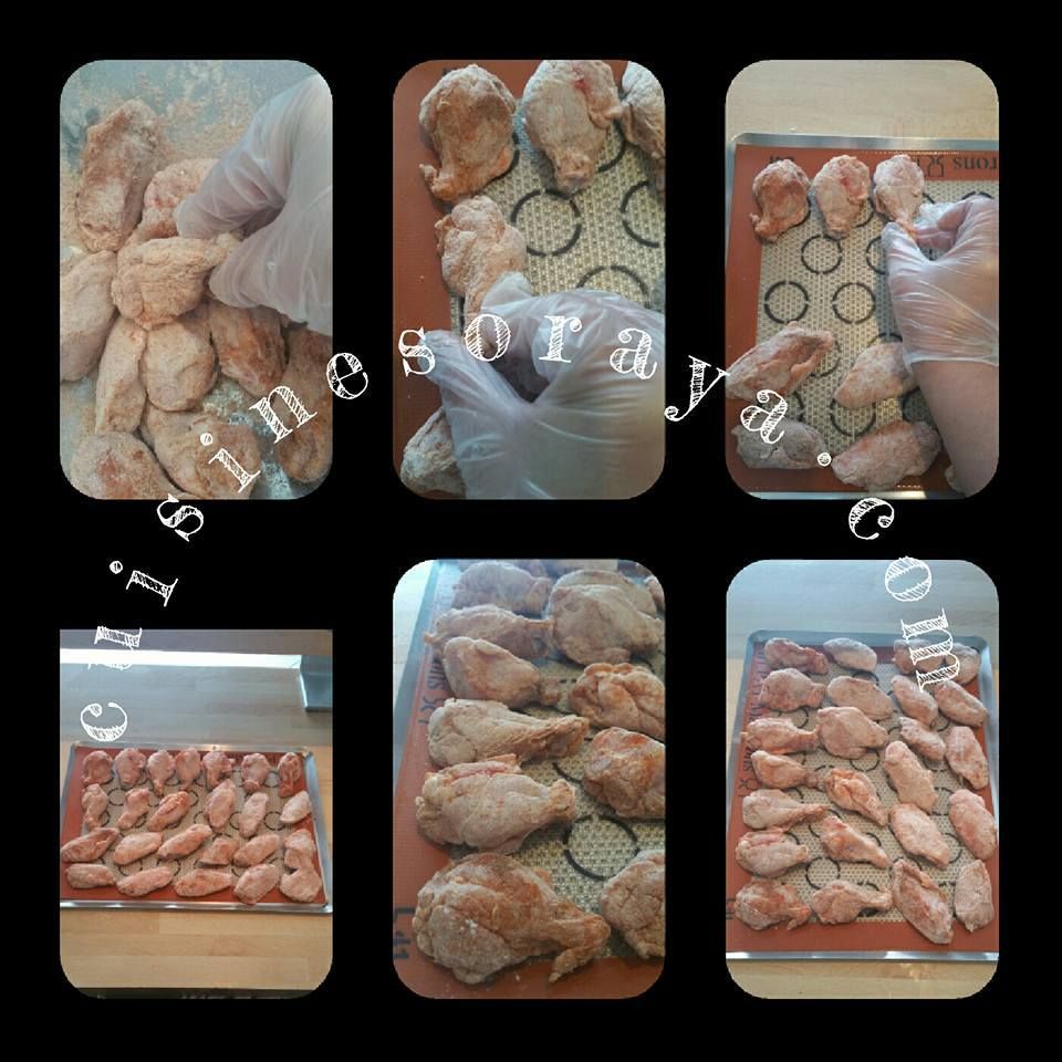 Ailes de poulet au four