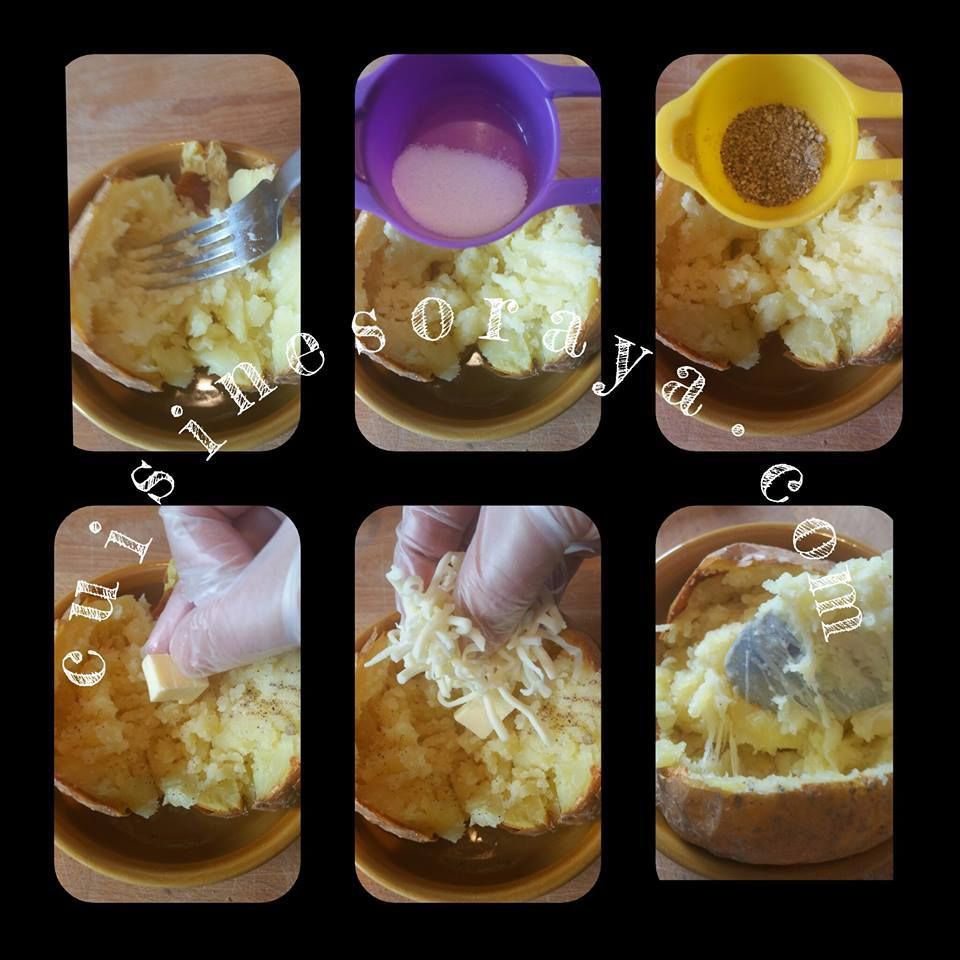 Pommes de terre farcies - Kumpir