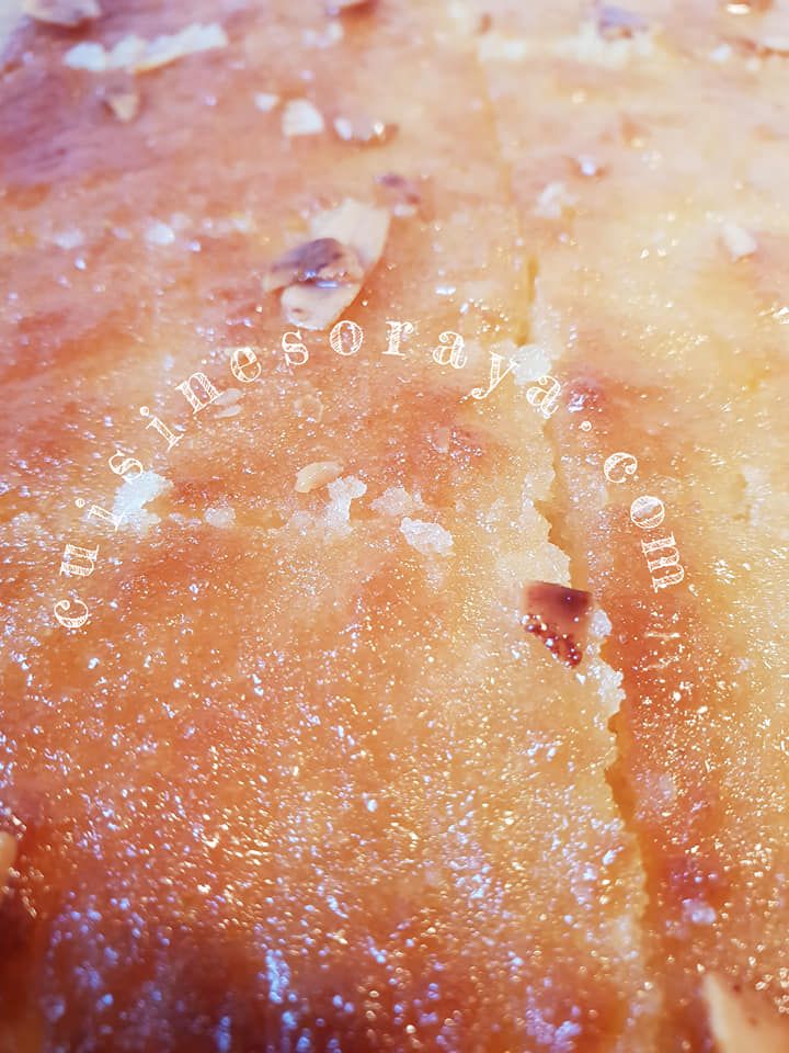 Gâteau semoule à l'orange