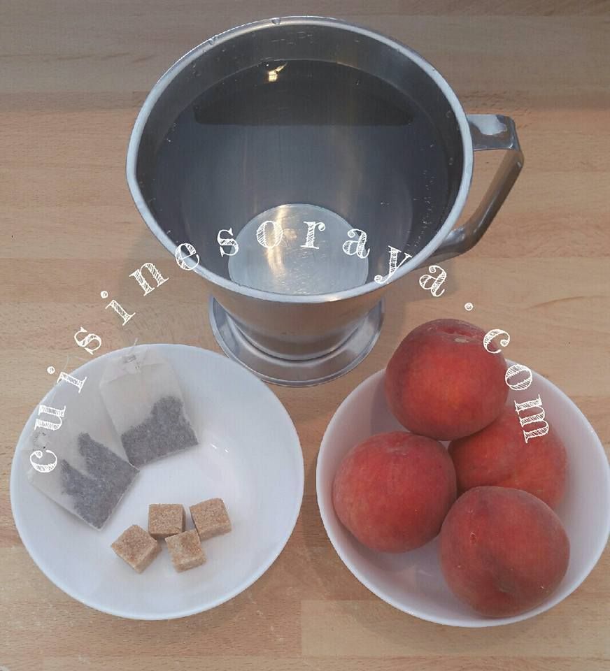L'Ice-Tea Pêche maison