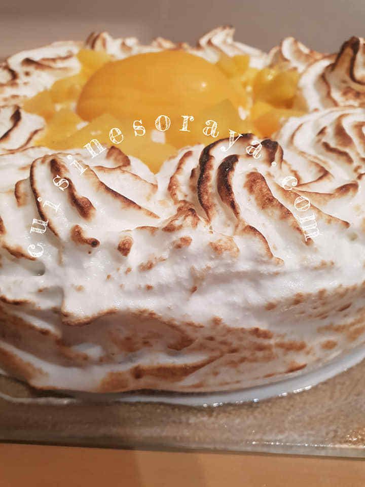 Gâteau pêcher mignon